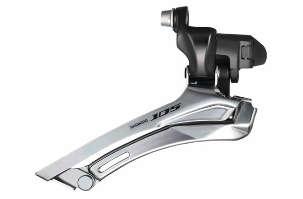 Shimano Shimano Umwerfer 105 FD-5700 2x10 Down Swing 61-66° Anlöt schwarz