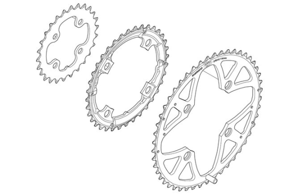 Shimano Shimano Kettenblatt XT FC-M771 26 Zähne silber