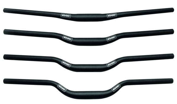N`DOO Alluminium Lenker black 31.8mm,  690mm,