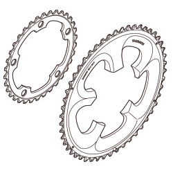 Shimano Kettenblatt ULTEGRA FC-6750 34 Zähne