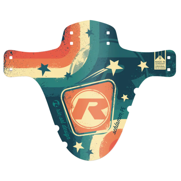 Riesel Design Spritzschutz, Schlamm:PE, Hero, mit Verpackung/Kabelbinder