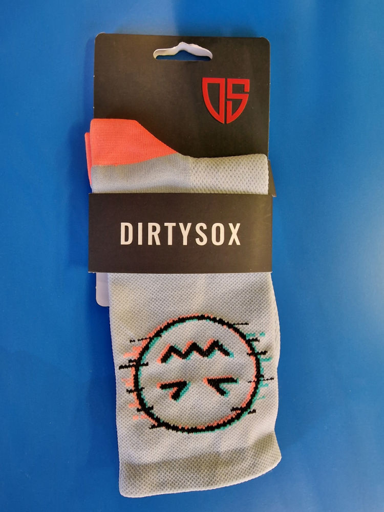 DirtySox Dirtysox Hammer Time Cycling, Cloud Grey 20cm, Gr.S