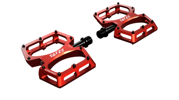 Tatze CONTACT CNC KIDS - KINDERPEDAL Rot