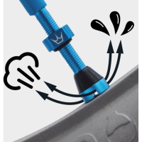 Peaty's ventil, chris king tubeless mkii