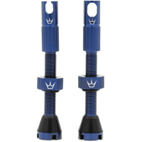 Peaty's Ventil, Chris King Tubeless MKII, 42mm, Marine Blau