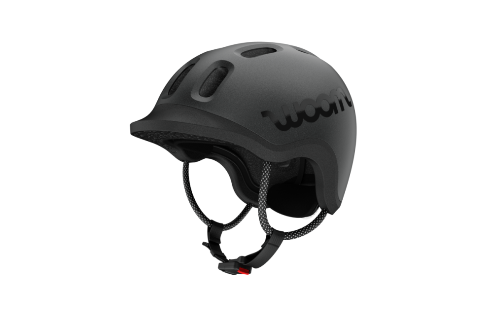 Woom READY Kids’ Helm charcoal metallic M