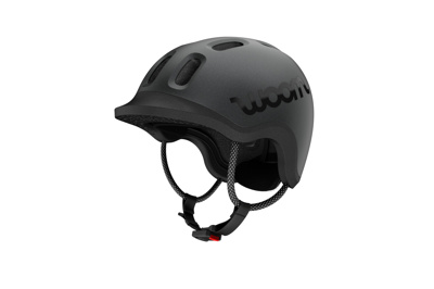Woom READY Kids’ Helm charcoal metallic XS