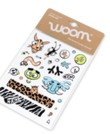 Woom Sticker Set
