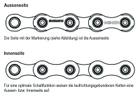 Shimano Kette XT CN-HG95 HG-X 10-Gang 138 Glieder Pin