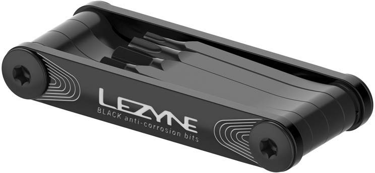 Lezyne Lezyne Werkzeug V Pro 7 Black, CrV Bits, Aluminium Side Plates